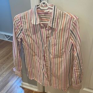 Striped Gap Button Up